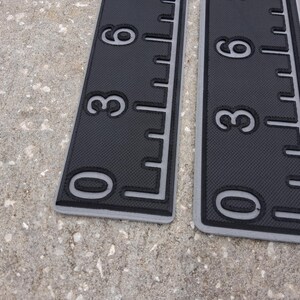 36" Marine Grade EVA Foam Fish Ruler: Peel & Stick Boat Accessory image 1