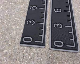 Regla para peces de espuma EVA de grado marino de 91 cm (36"): accesorio náutico autoadhesivo.