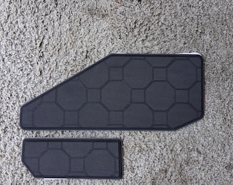 Kit de protectores de cadena para karts: autoadhesivos (2 unidades)