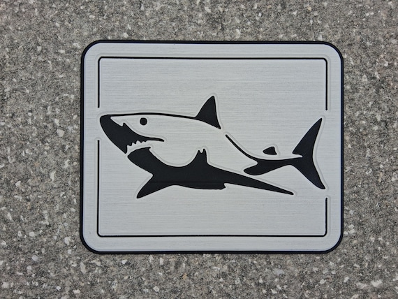 Yeti Roadie Cooler Mat with Shark Logo – Marine Grade EVA Foam Cooler Topper