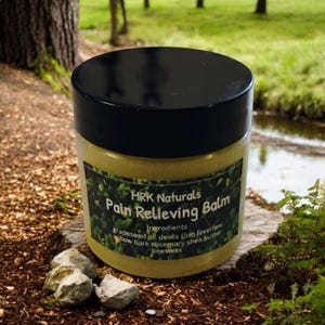 Natural Pain Relief Balm | Herbal Muscle & Joint Rub | Devils Club Willow Bark