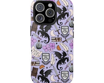 Fourth Wing Inspired Durable Phone Case