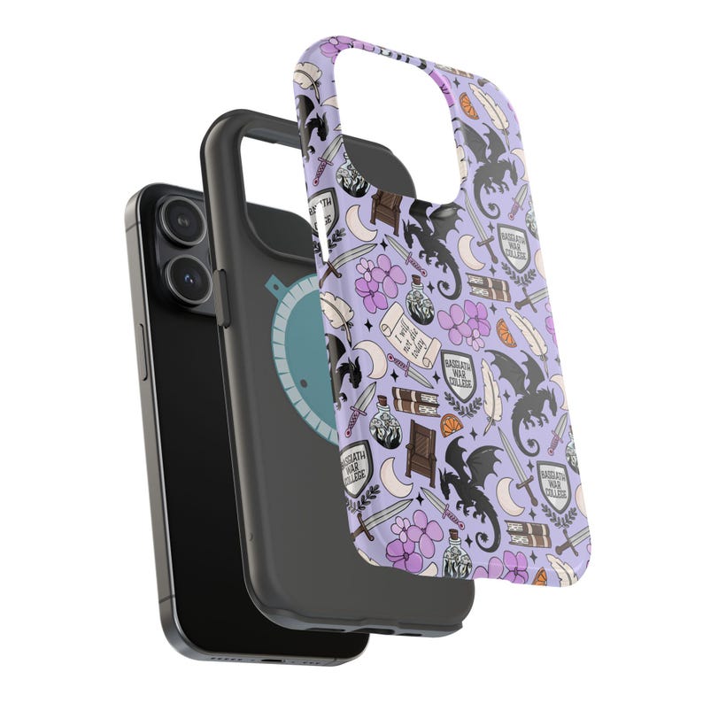Funda magnética para teléfono inspirada en la Cuarta Ala imagen 3