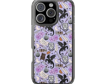 Funda transparente para teléfono inspirada en la Cuarta Ala