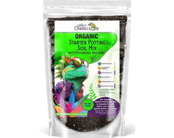Substrato orgânico para germinação de sementes de plantas autoflorescentes | Mistura de solo vivo com micorrizas | Substrato orgânico para mudas e plantas de interior