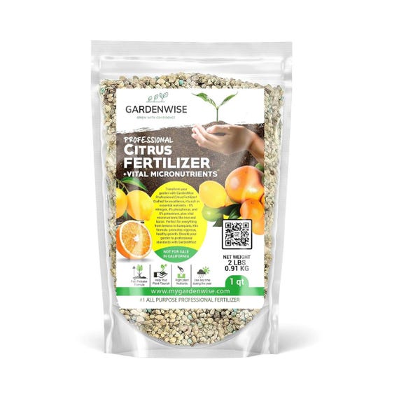 Citrus Tree Fertilizer 6-4-6 | Slow Release Plant Food
