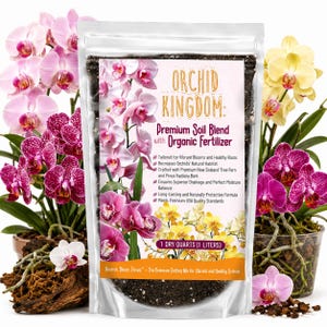 Sustrato para orquídeas, mezcla de corteza, musgo sphagnum y perlita, tierra gruesa para orquídeas.