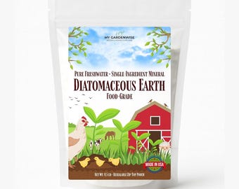 Food Grade Diatomaceous Earth Powder | Natural Soil Amendment