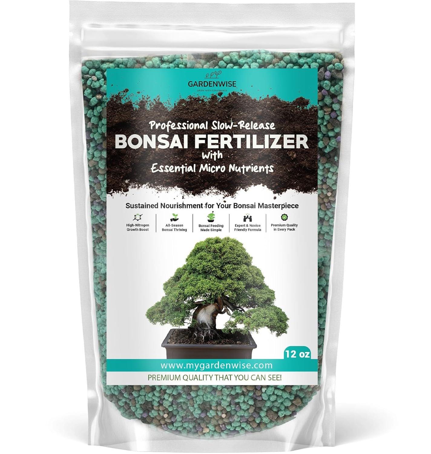 Langsamer Bonsai-Dnger 18-5-10 | Mikronhrstoff-Pellets fr Bonsai-Bume  im Innen- und Auenbereich | Gardenwise Pflanzenfutter - Etsy.de