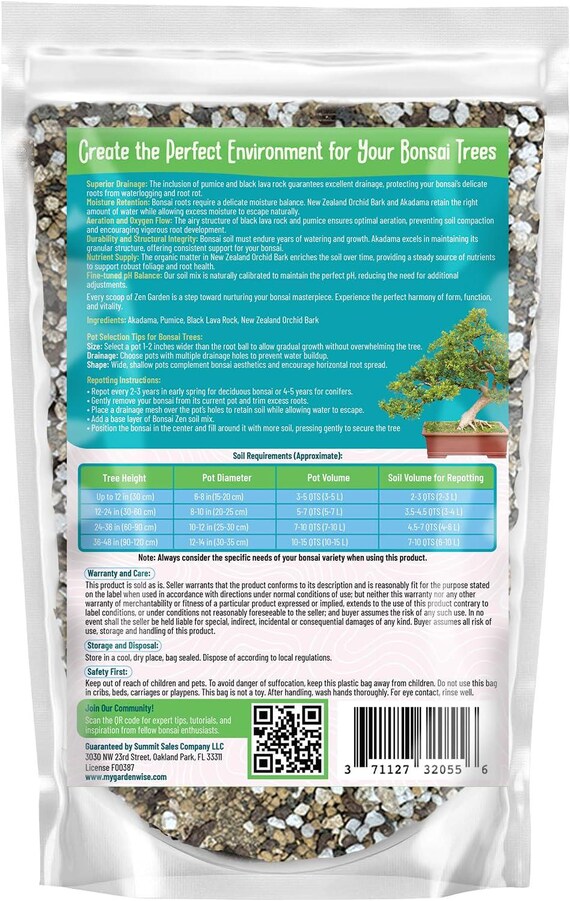 Bio Bonsai Soil Mix fr Wacholderkiefer und Bonsai Bume | Schnell  entwssernde Bonsai-Blumenerde fr die Wurzelgesundheit - Etsy.de