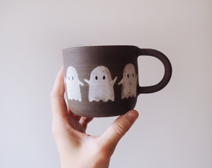PRE-ORDER (delivery after Halloween 2025!) Ghost Parade Ceramic Mug
