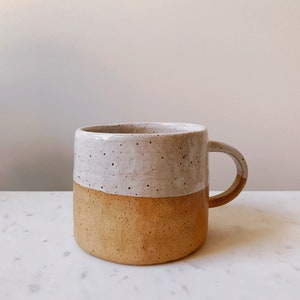 SU ORDINAZIONE // Tazza in ceramica Farmhouse in avena maculata immagine 4