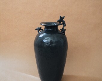 Dark Star Vase // handmade ceramic pottery