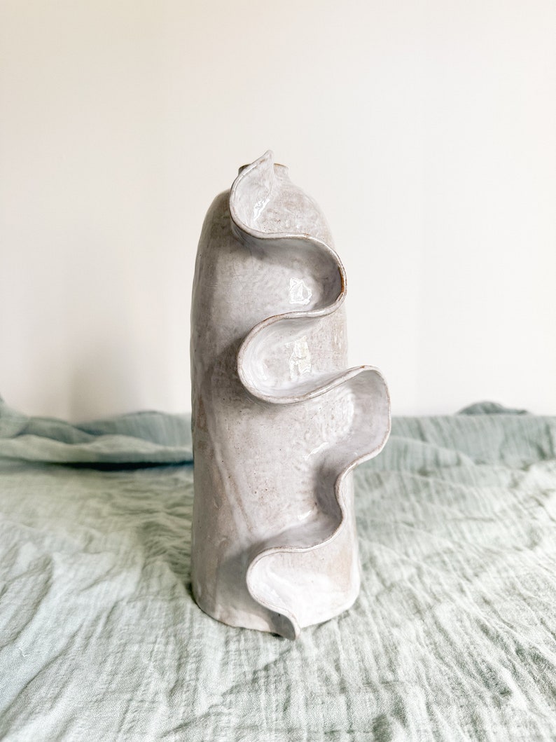 SAMPLE SALE // Aleta Vase // handmade ceramic pottery image 3