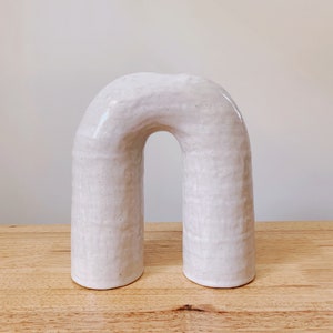 Arch Vase // Handmade Ceramic Vessel image 3