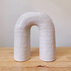 Arch Vase // Handmade Ceramic Vessel image 2