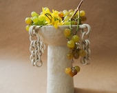 MADE TO ORDER // Pedestal Serving Bowl with Chains