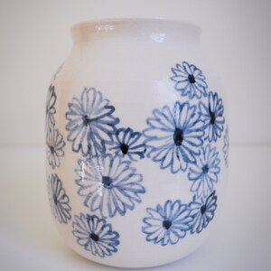 Bamboo Brush Blossom Vase // handmade ceramic pottery image 8