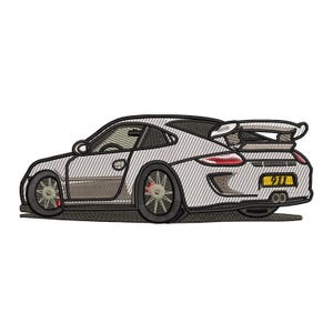 Deutsche Supersportwagen Stickdatei | Auto, Stickdatei Luxus Auto Stickmotive | Stickdatei für die Maschine | Sofort Download