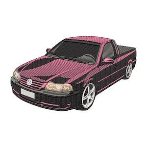 Pickup Truck Embroidery Design | Car Embroidery Design | Truck Embroidery Designs | Machine Embroidery File | Instant Download