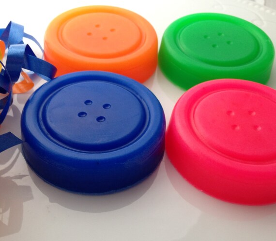 Button Birthday Party Favors - Custom Party Favors - Cute as a Button Birthday - Girls Birthday - Button Soap Favors - Button Baby Shower Il_570xn