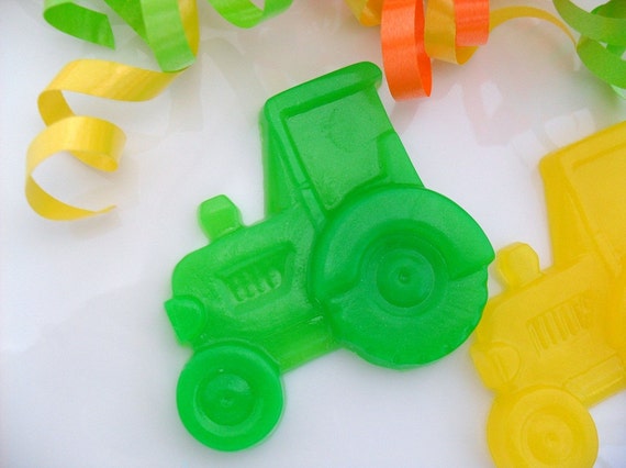 5 Tractor Soap Favors, Baby Shower Favors, Baby Boy Favors, First Birthday Favors, Barnyard Favors, Farm Favors, Farm Thank You Tags Il_570xn
