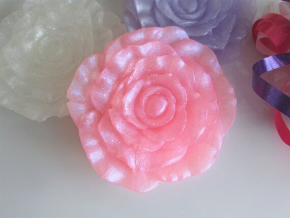 15 Rose Soap Party Favors, Rose Favors, Bridal Shower Favors, Wedding Favors, Flower Favors, Bridal Party Gifts Il_570xn