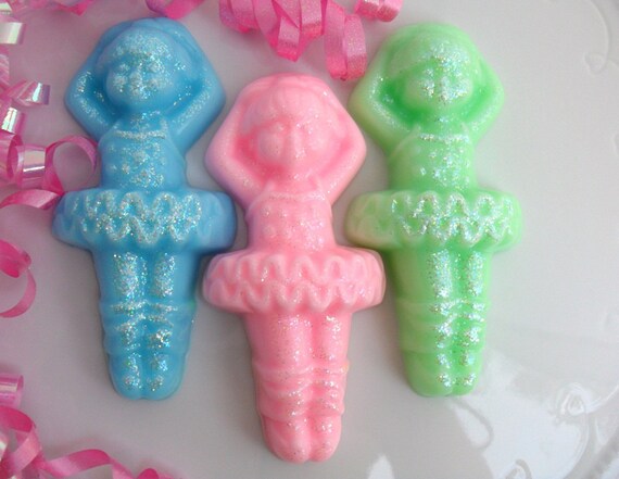 10 Ballerina Soap Party Favors, Girl Baby Shower Favors, Ballerina Favors, Baby Sprinkle, Gender Reveal Ideas, Girls Birthday Party Favors Il_570xn