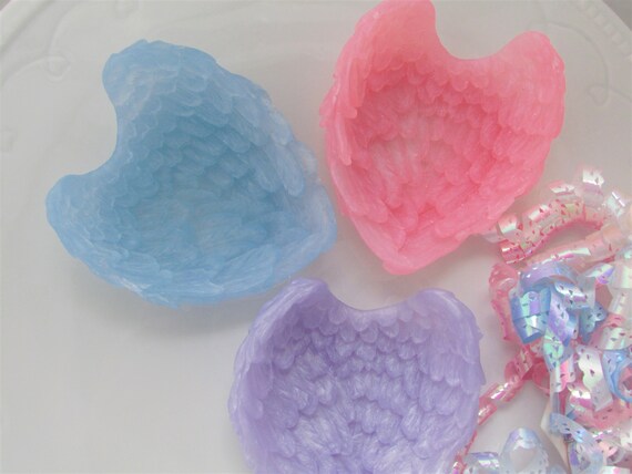 25 Angel Wings Soap Party Favors, Angel Wing Favors, Angel Wings Baby Shower Favors, Baptism Favors, Christening Favors, Baby Sprinkle Il_570xn