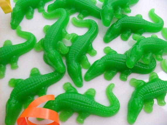15 Alligator Soap Favors, Alligator Party Favors, Birthday Favors, Baby Shower Favors, Gender Neutral, First Birthday, Drive By Party Il_570xn