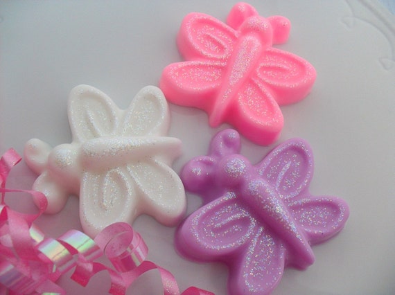 5 Butterfly Soap Favors, Butterfly Baby Shower Favors, Butterfly Party Favors, Wedding Favors, Gender Reveal Favors, Bridal Shower Favors Il_570xn