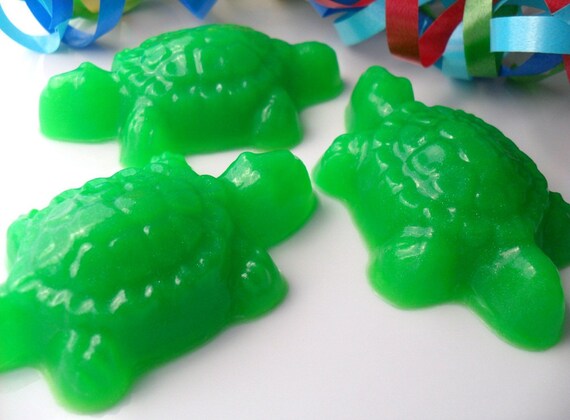 5 Turtle Soap Favors, Turtle Party Favors, Birthday Favors, Baby Shower Favors, Gender Neutral, Bridal Shower Favors, Drive By Party Il_570xn