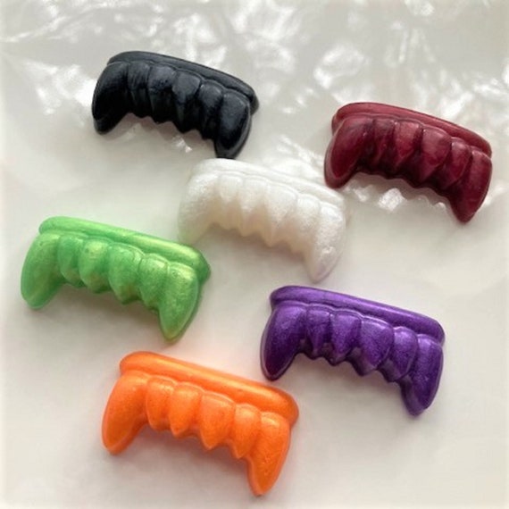 5 Vampire Fangs Soap Party Favors, Halloween Party Favors, Halloween Soaps, Kids Halloween Gifts, Bridal Shower Favors, Sweet 16 Il_570xn