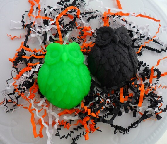 10 Owl Soap Favors, Owl Party Favors, Birthday Favors, Baby Shower Favors, Halloween Party, Bridal Shower Favors, Gender Neutral, Drive By Il_570xn