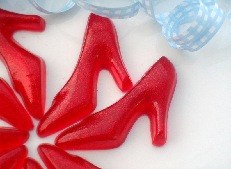10 High Heel Shoes Soap Party Favors Wizard Of Oz Shower Etsy
