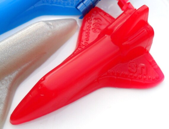 10 Rocket Soap Party Favors, Boys Birthday Party Favors, Rocket Favors, Rocket Ship Favors, Outer Space, 1st, 2nd, Boy Baby Shower Favors Il_570xn