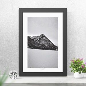 Face of the Mountain | Framed Fine Art Photography Prints | Black & White Wall Art by artisCHt