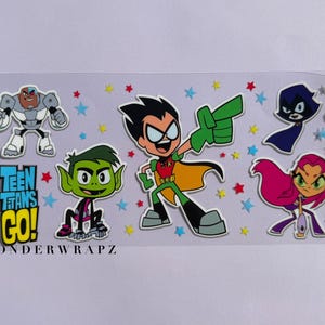 Teen Titans Logo Decal Sticker » A1 Decals