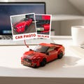 Custom Car Brick Model from Photo, Personalized License Plate Gift for Car Lovers