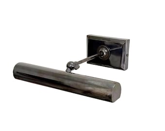Raw Brass Handcrafted Adjustable Vintage Modern Antique Picture Wall Tube Light Fixture