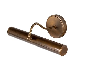 Antique Patina Brass Picture Light, Modern Wall Lighting
