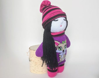 Foxy Lady Sock Doll, Fox Soft Doll