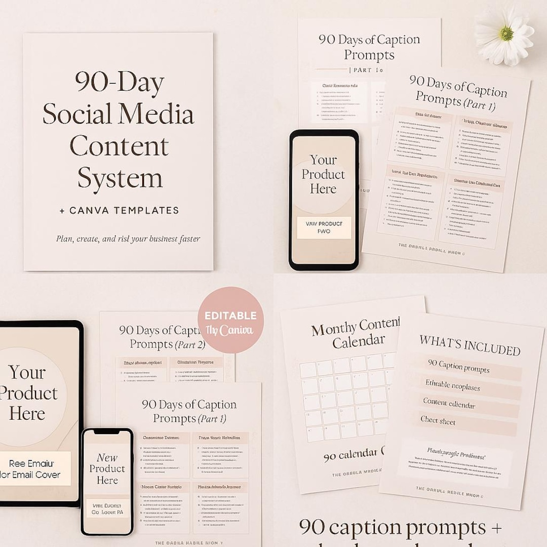 Full Content Calendar System — 90 Days