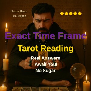 Exact Time Frame Tarot Reading – Same Day Delivery | When Will It Happen? How Soon or How Long? Psychic Medium Reading