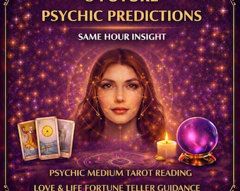 8 Future Predictions Psychic Reading | Same Day Tarot-Medium Reading | Love Life & Destiny Insight | Fortune Teller Reading