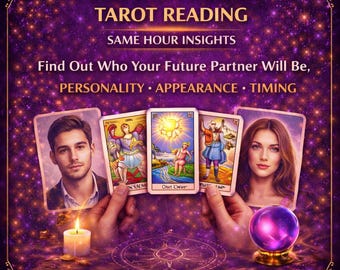 Lectura de Tarot para Futuro Esposo/Esposa / Lectura Psíquica del Amor en la MISMA HORA / Revelación de Rasgos, Apariencia y Momento del Futuro Esposo