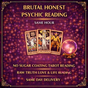 Brutally Honest Tarot Reading | SAME DAY Psychic Truth Reading | No Sugar Coating Love Reading | Real Energy Insight