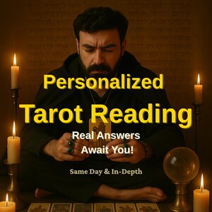 Personalized Tarot Reading | 7 Card Intuitive Spread | Real Answers | Same Day & In-Depth PDF Insight