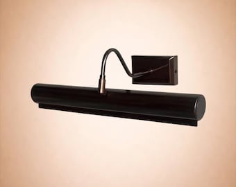 Mid-Century Modern Italian Picture Light The Art Display Adjustable Handmade Brass Wall Sconce For Display and Decor