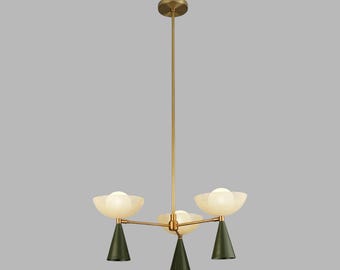 スティルノヴォ風ミッドセンチュリー スプートニク シャンデリア — 8